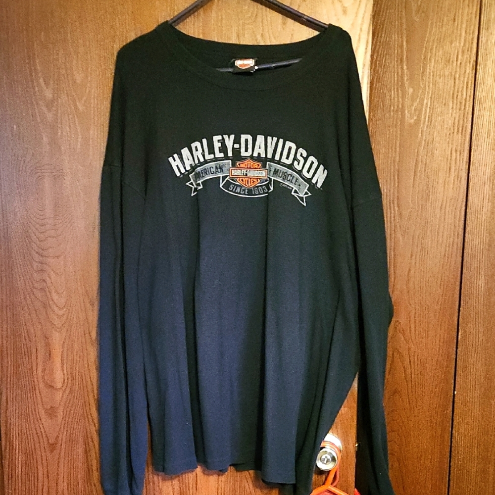 Harley-Davidson Classic Black Long Sleeve Shirt